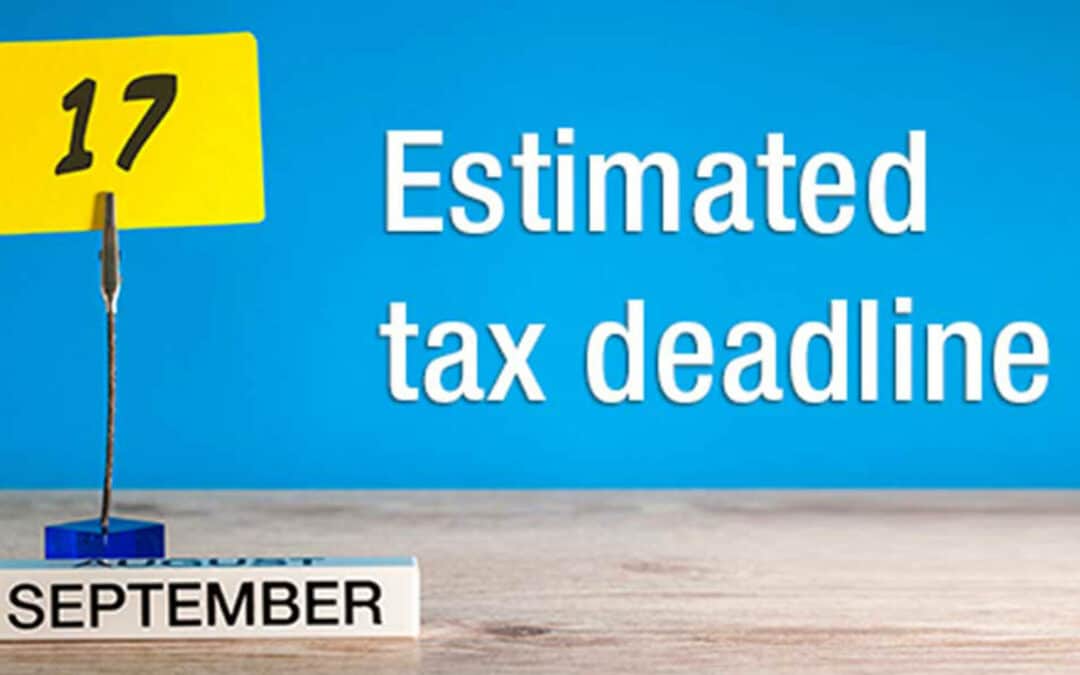 Tax Payment by September 17